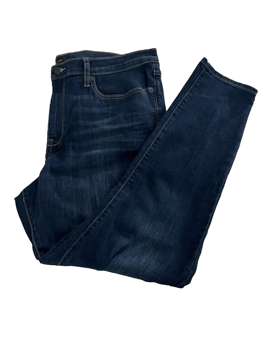 NWT Banana Republic Womens Skinny Fit Blue Jeans Pants Size 34/18 Regular